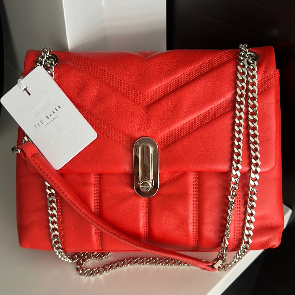 Ted Baker Shoulder Crossbody Red Bag